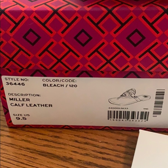 Tory Burch Bleach Miller Sandal. 9 1/2 - Picture 5 of 6